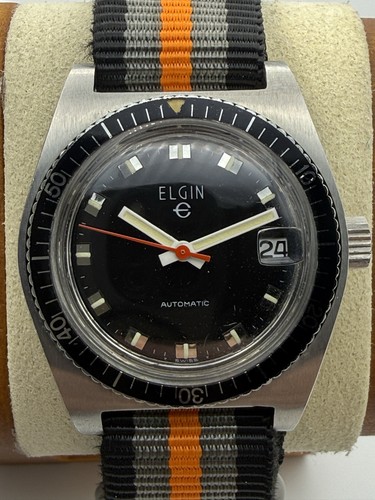 Mint vintage elgin - elgin, automatic